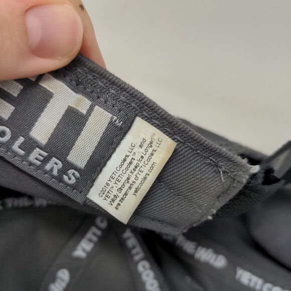 YETI Coolers Slideback Hat Gray One Size Embroidered Adjustable 6 Panel - Picture 8 of 9